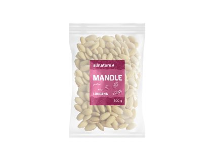 allnature mandle jadra loupane 500 g