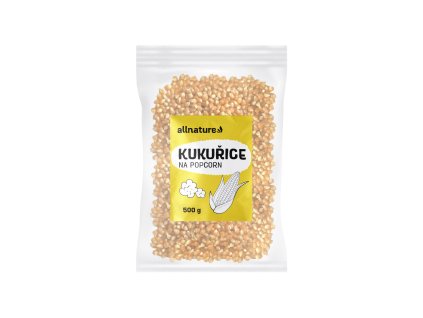 allnature kukurice na popcorn 500 g