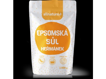Allnature Epsomská sůl Heřmánek 1000 g