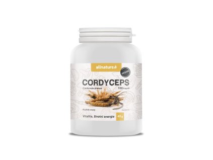 allnature cordyceps kapsle 100 cps