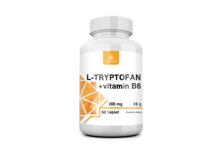 allnature l tryptofan vitamin b6 200 mg 60 tbl