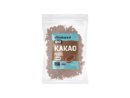 allnature kakaovy prasek bio raw 500 g