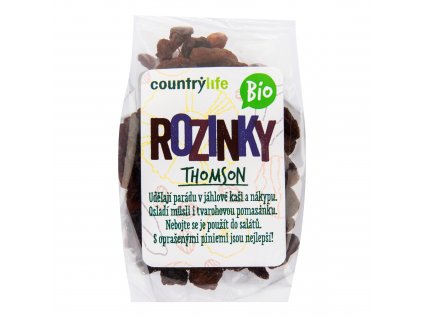 Country Life Rozinky Thomson BIO | 100 g