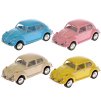 Kinsmart VW Classical Beetle 1967 1:64 6,5cm kov zpětný chod 4barvy 12ks v DBX