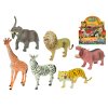 Zvířátka safari 15-20cm 6druhů 12ks v DBX