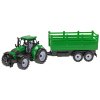 Traktor s vlečkou 38cm na setrvačník 2barvy v krabičce