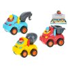 Vozidlo veselé stavební 8cm na setrvačník 3druhy 18m+ 12ks v DBX