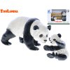 Zoolandia panda s mládětem 4,5-10cm 2druhy v krabičce