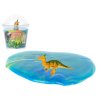 Dinoworld hmota v kelímku s dinosaurem 12ks v DBX