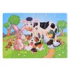 Puzzle dětské 25x17,5cm zvířátka 24dílků v krabičce