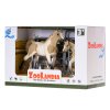 Zoolandia kůň s hříbětem a doplňky 4druhy v krabičce
