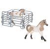 Zoolandia kůň s hříbětem a doplňky 4druhy v krabičce