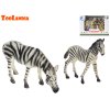 Zoolandia zebra s mládětem 5-12cm v krabičce