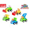 Mini Club auto stavební 9-14cm na setrvačník 5druhů 18m+ 12ks v DBX