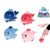 Delfín 8cm po stlačení jezdící 4 barvy 12ks v DBX