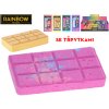 Rainbow High koupelová bomba 13x7cm se třpytkami 4druhy v krabičce 12ks v DBX