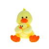 Zvířátko plyšové sedící 24cm s mládětem 12cm 5druhů v sáčku
