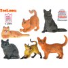 Zoolandia kočka 5-7,5cm v sáčku 6druhů 18ks v DBX