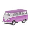 Kinsmart Autobus VW Classical 1962 1:64 7cm kov zpětný chod 3barvy 12ks v DBX