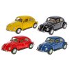 Kinsmart Classical Beetle 1:32 13cm kov zpětný chod 4barvy 12ks v DBX