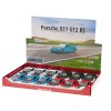 Kinsmart Porsche 911 GT2 RS 1:36 kov 12,5cm na zpětný chod 4barvy 12ks v DBX