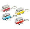Kinsfun přívěsek na klíče 5cm Volkswagen mikrobus kov zpětný chod 4barvy 12ks v DBX