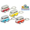 Kinsfun přívěsek na klíče 5cm Volkswagen mikrobus kov zpětný chod 4barvy 12ks v DBX