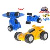 Auto akrobatické 360° 12cm na setrvačník 4barvy 12ks v DBX