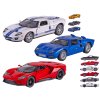 Kinsmart Ford GT 13cm kov zpětný chod 3barvy 12ks v DBX
