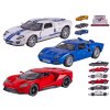 Kinsmart Ford GT 13cm kov zpětný chod 3barvy 12ks v DBX