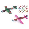 Letadlo házecí 17cm 2ks v sáčku 12druhů 36ks v DBX