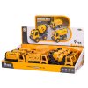 Vozidla stavební 15cm na setrvačník 3druhy 9ks v DBX