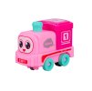 Vláček 9cm na baterie na setrvačník se světlem 4barvy 12ks v DBX