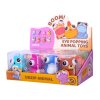 Zvířátko měkké vystřelující oči 6-7cm 12druhů v krabičce 12ks v DBX