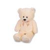 Plush Friends medvěd plyšový 80cm béžový s mašlí 0m+