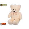 Plush Friends medvěd plyšový 80cm béžový s mašlí 0m+