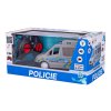 R/C auto policie CZ 17cm 27MHz plná funkce na baterie se světlem a zvukem v krabičce