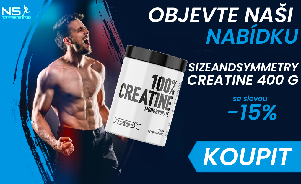 Akce Sizeandsymmetry creatine 400g