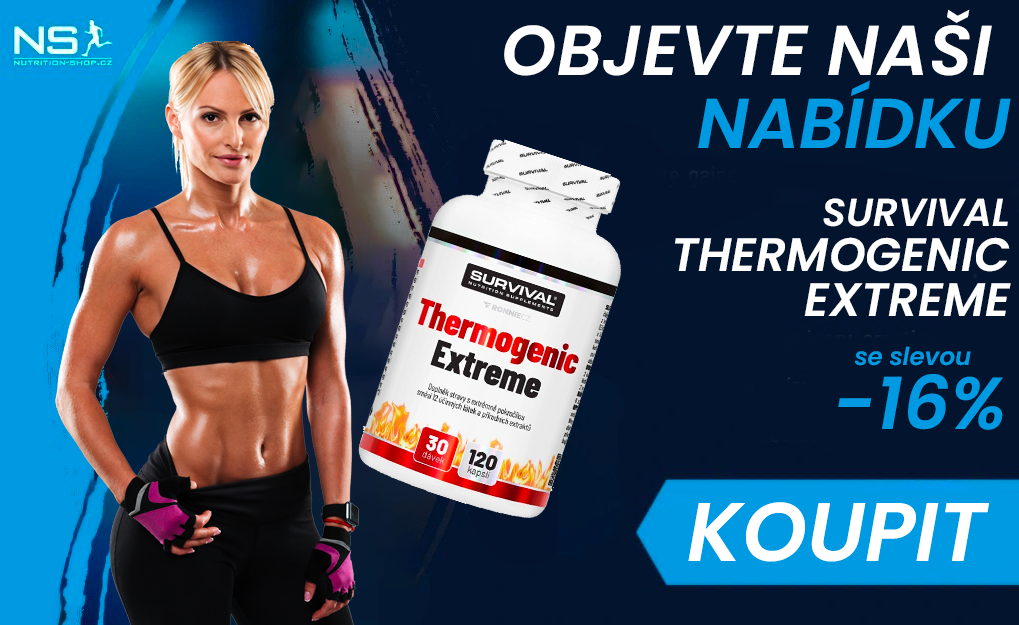 Akce Survival Thermogenic 120 cps.