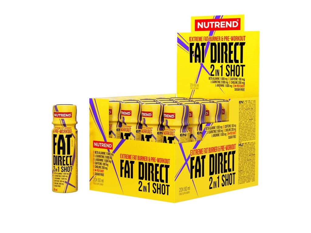 Nutrend Fat direct shot 20x60ml koupíte na Nutrition-shop.cz