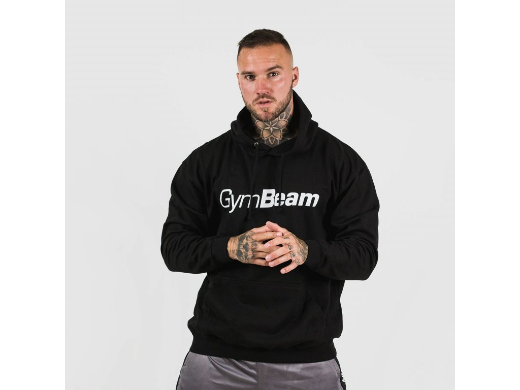 mikina hoodie pro black gymbeam 1 1
