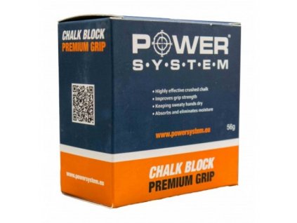 POWER SYSTEM Chalk Block magnézium ve tvaru kostky 56g koupíte na Nutrition-shop.cz