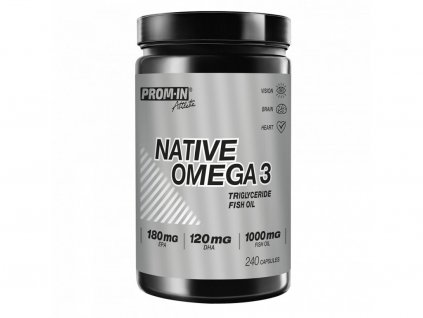 Prom-IN Native Omega 3 240 kapslí koupíte na Nutrition-shop.cz