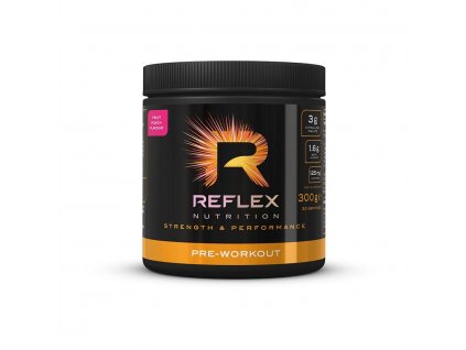Reflex Pre-Workout 300 g ovocný punč koupíte na Nutrition-shop.cz