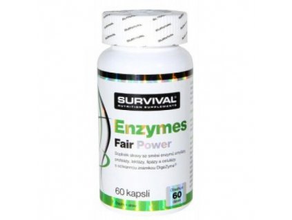 Survival Enzymes Fair Power 60cps. koupíte na Nutrition-shop.cz