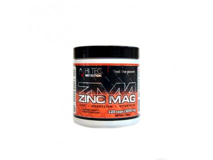 Hi Tec Nutrition ZINC MAG 120 kaps/1000 mg