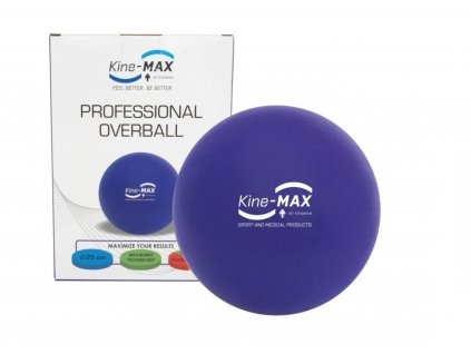 KINE-MAX Professional Overball - 25cm - modrý koupíte na Nutrition-shop.cz