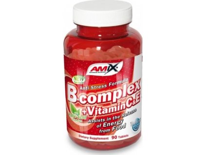 Amix B-Complex + vitamín C 90 kapslí koupíte na Nutrition-shop.cz