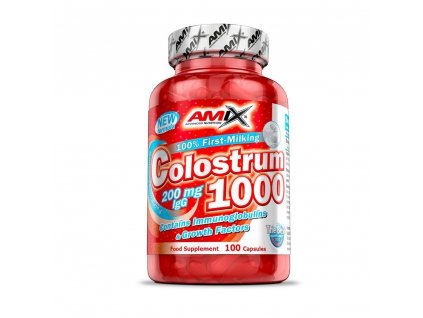 Amix Colostrum 1000mg 100 kapslí koupíte na Nutrition-shop.cz
