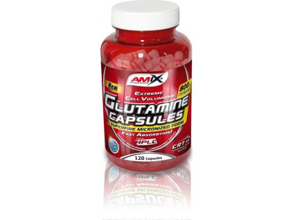 Amix L-GLUTAMINE CAPSULES 120cps. koupíte na Nutrition-shop.cz